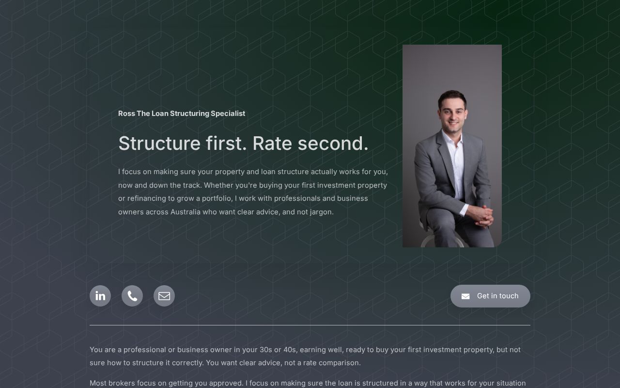 Ross The Loan Structuring Specialist